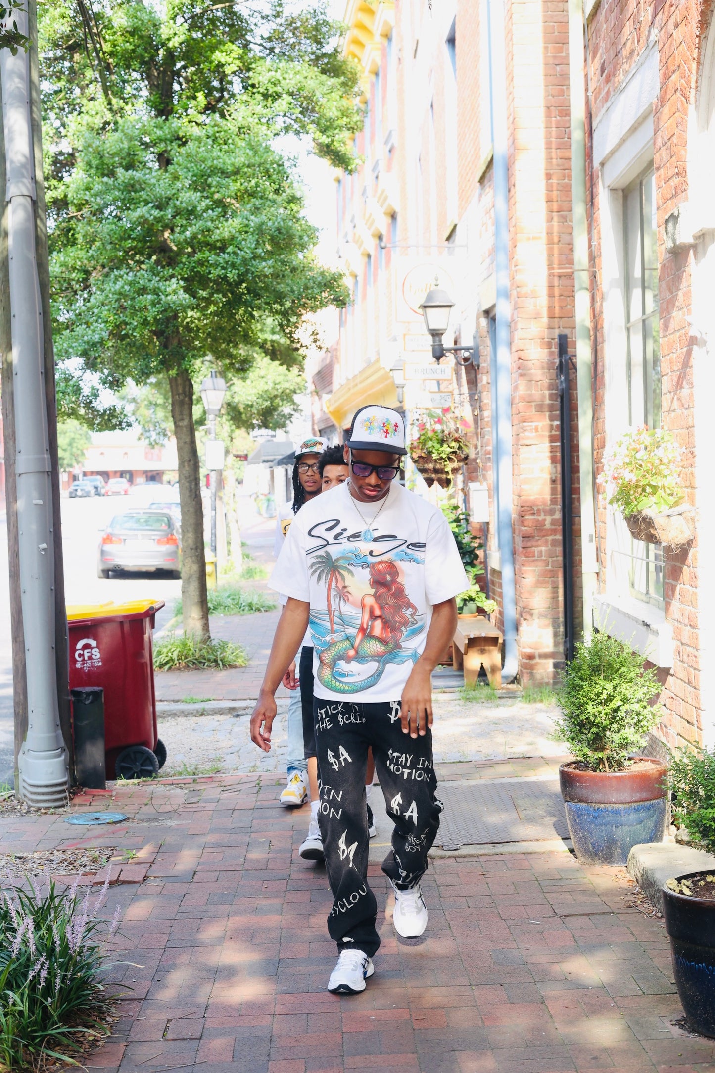 White Siége Mermaid Tee