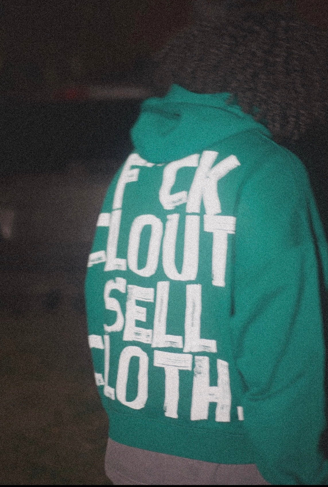 F*CK CLOUT SELL CLOTH HOODIE