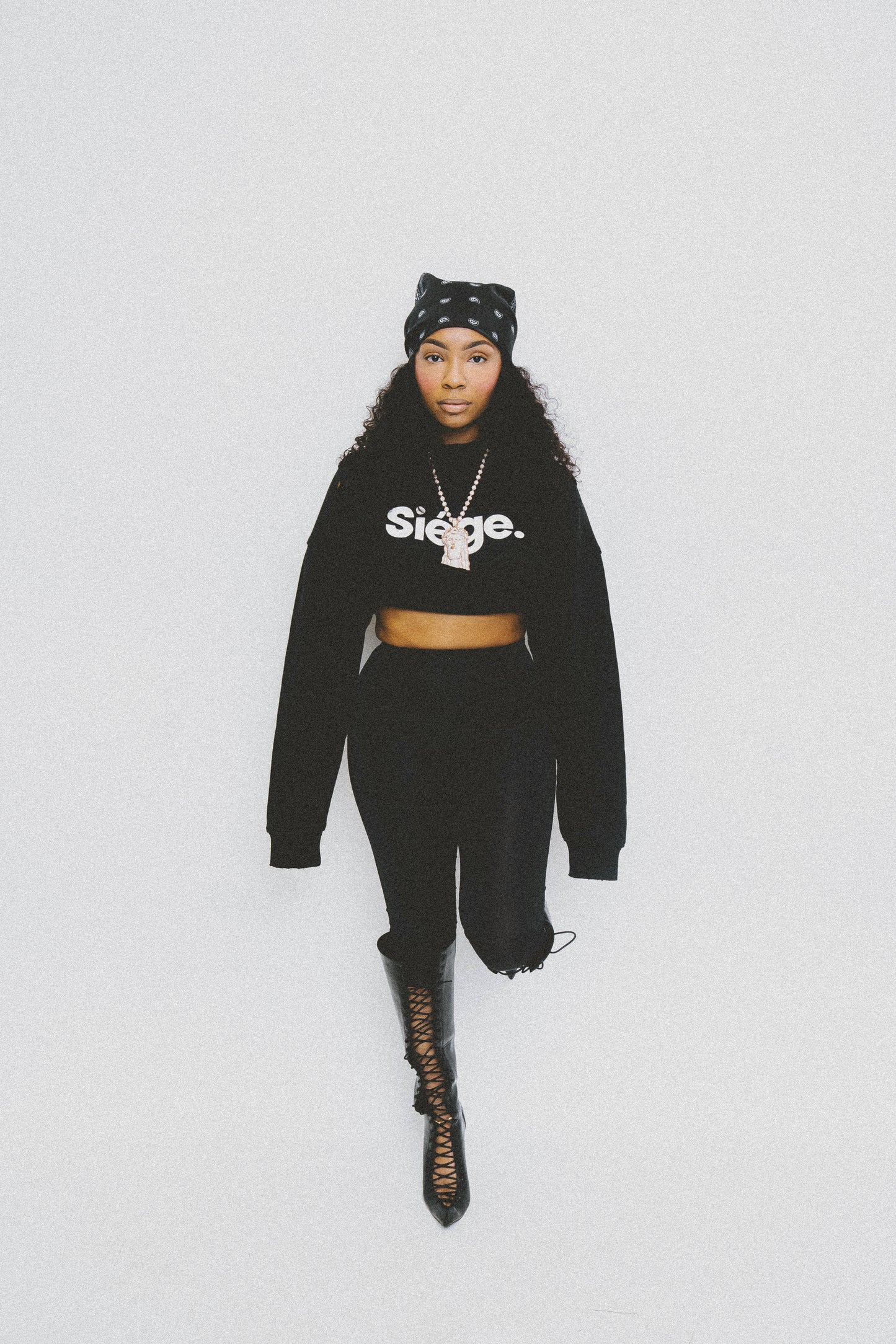 “Siége Distressed Core Hoodie”