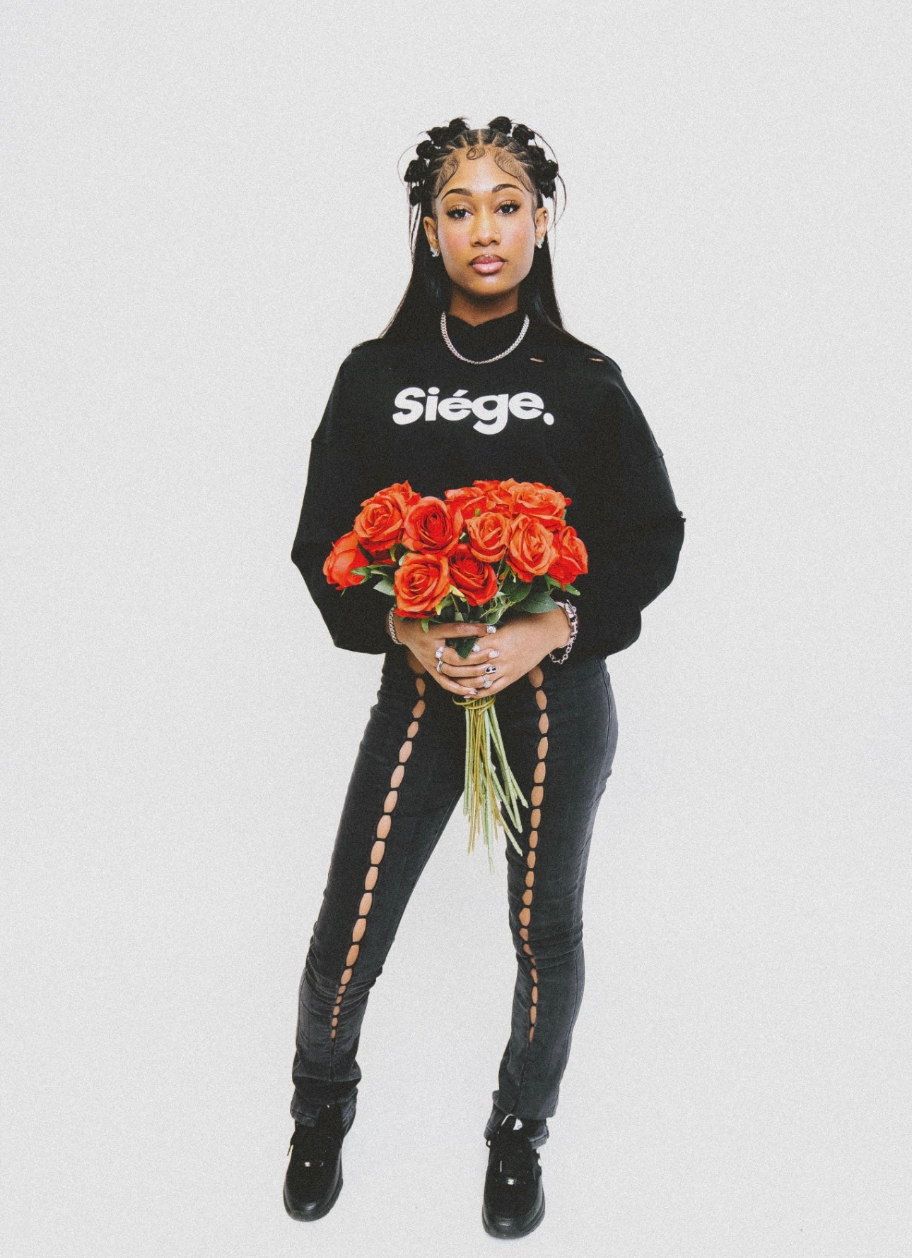 “Siége Distressed Core Hoodie”